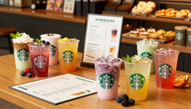 low carb starbucks drinks