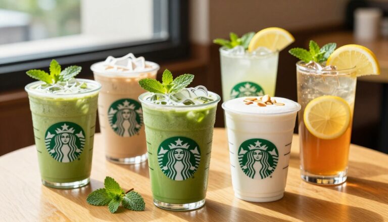 low sugar starbucks drinks
