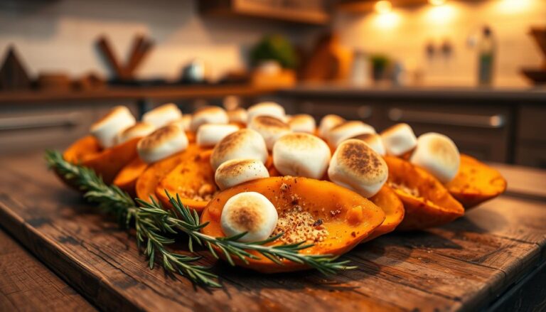 sweet potatoes with marshmallows