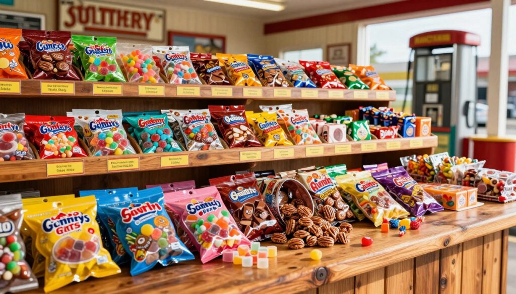 Southern Gas Station Candy Selections